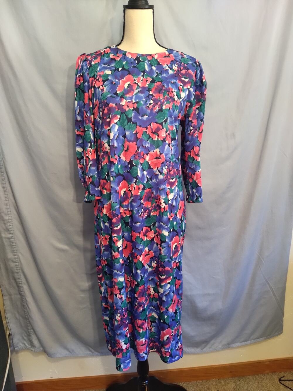 Jenny Petites Vintage Floral Dress